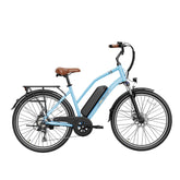 JASION CB1 Electric Bike  - Motor 500W Battery 36V12.5AH 27.5 Inch Wheels Mechanical Disc Brakes - Blue